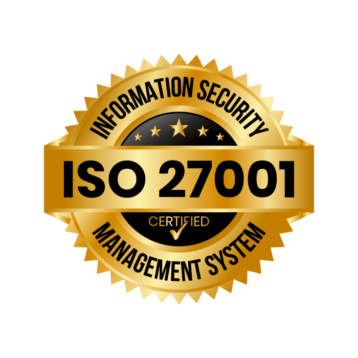 ISO 27001 Certified